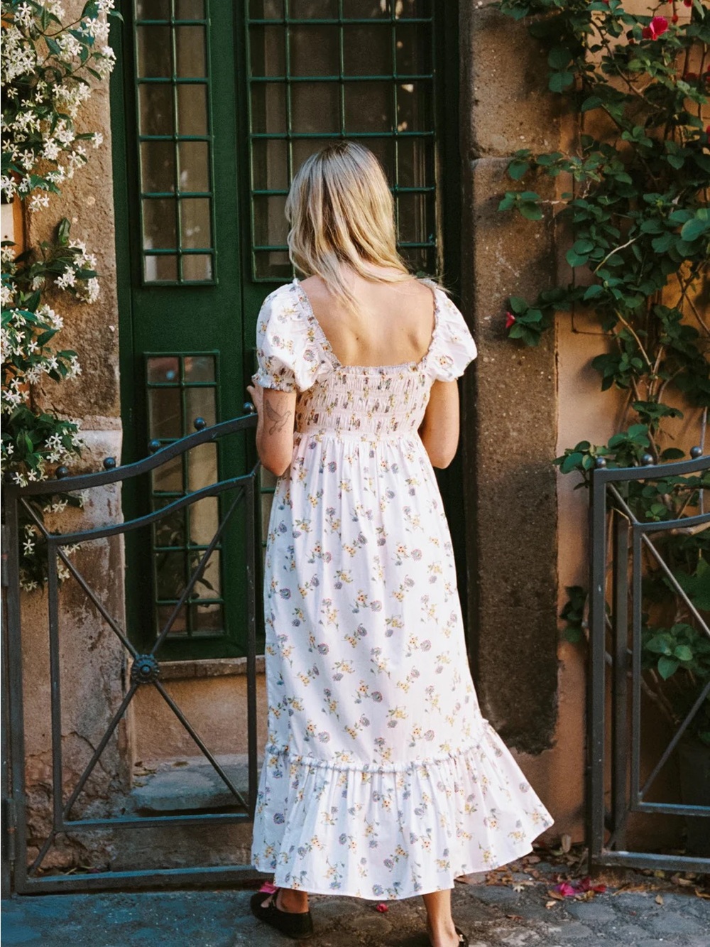 NWT Christy Dawn Matilde Dress Size Small Alabaster Daisy Pattern - Picture 4 of 6